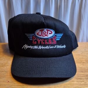 J&P Cycles Work Snapback Hat